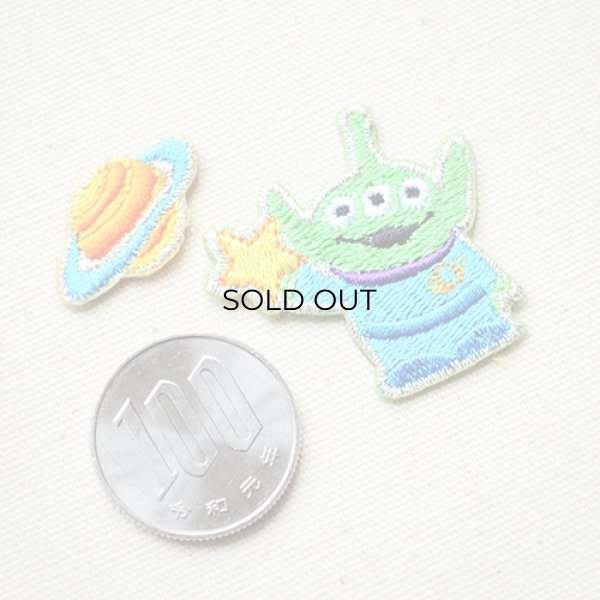 画像3: ワッペン トイストーリー エイリアン 星 (3)