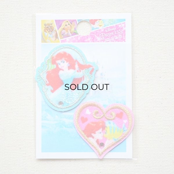 画像5: ワッペン ディズニープリンセス アリエル (D01Y2231) (5)