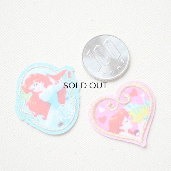 画像4: ワッペン ディズニープリンセス アリエル (D01Y2231) (4)