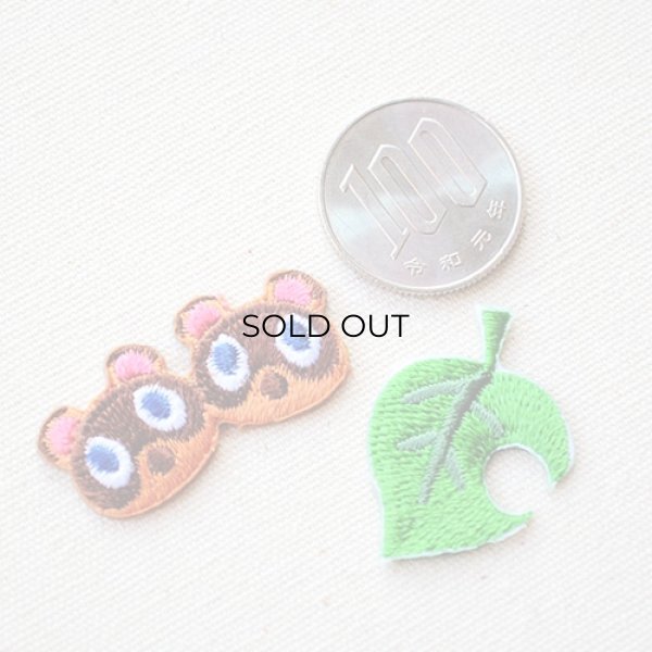 画像2: ワッペン どうぶつの森 まめきち&つぶきち (2)