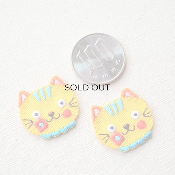 画像2: ワッペン ネコ(２枚組) (2)