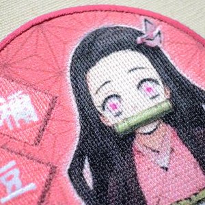 画像2: ワッペン 鬼滅の刃 竈門禰豆子 かまどねずこ