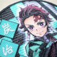 画像2: ワッペン 鬼滅の刃 竈門炭治郎 かまどたんじろう (2)
