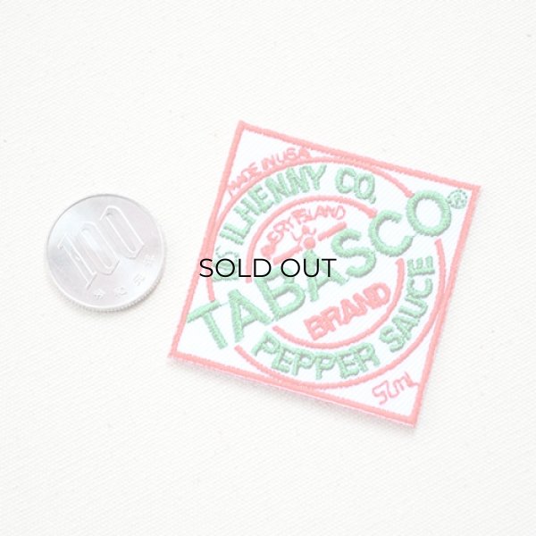 画像2: ワッペン TABASCO タバスコ(S) (2)