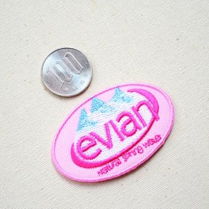 画像2: ワッペン エビアン evian(S)