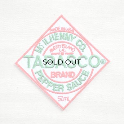ワッペン TABASCO タバスコ(S) | ワッペン・アップリケ