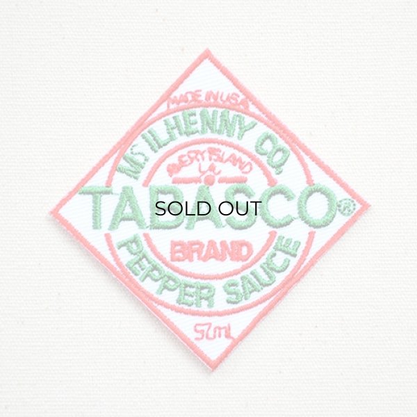画像1: ワッペン TABASCO タバスコ(S) (1)