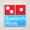 画像1: ワッペン Domino Pizza ドミノピザ(S) (1)