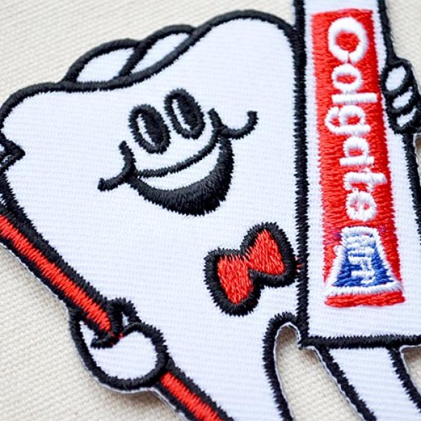 画像2: ワッペン コルゲート Colgate (2)