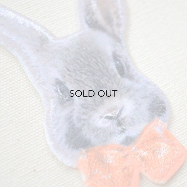 画像2: ワッペン ウサギ フェイス (2)