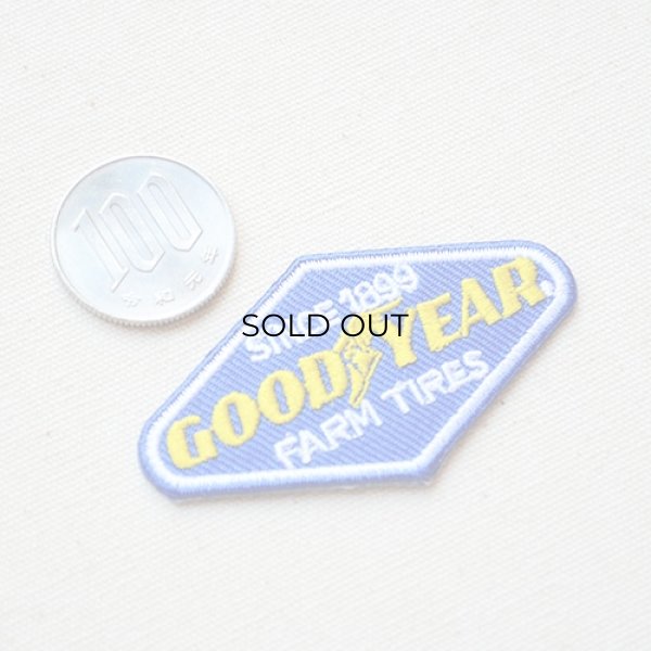 画像2: ミニワッペン グッドイヤー Goodyear ダイヤモンド(S) (2)