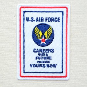 画像1: ミリタリーワッペン U.S.Air Force エアフォース 