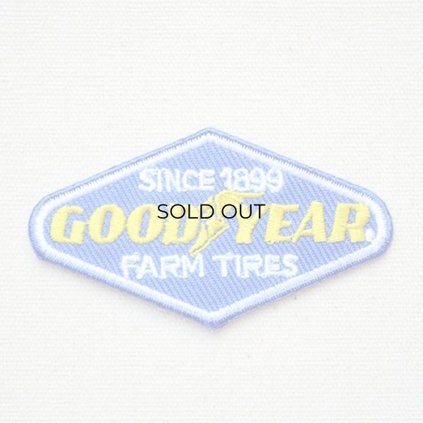 画像1: ミニワッペン グッドイヤー Goodyear ダイヤモンド(S) (1)