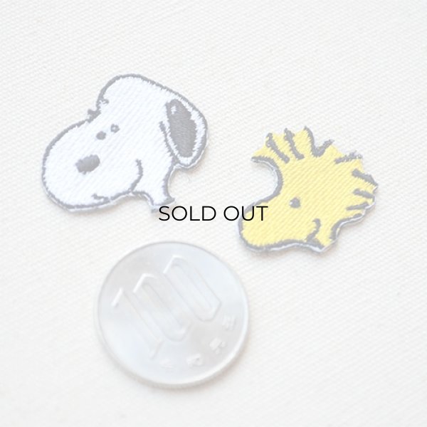 画像2: ワッペン スヌーピー フェイス (2)