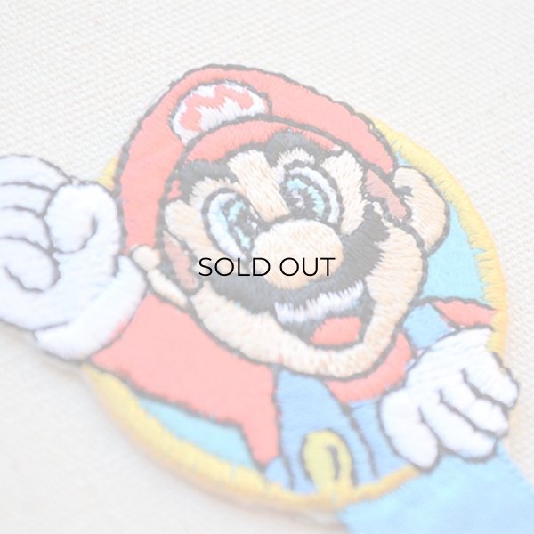 画像2: 名札付けワッペン スーパーマリオ マリオ アイロン おしゃれ (2)