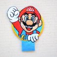 画像1: 名札付けワッペン スーパーマリオ マリオ アイロン おしゃれ (1)