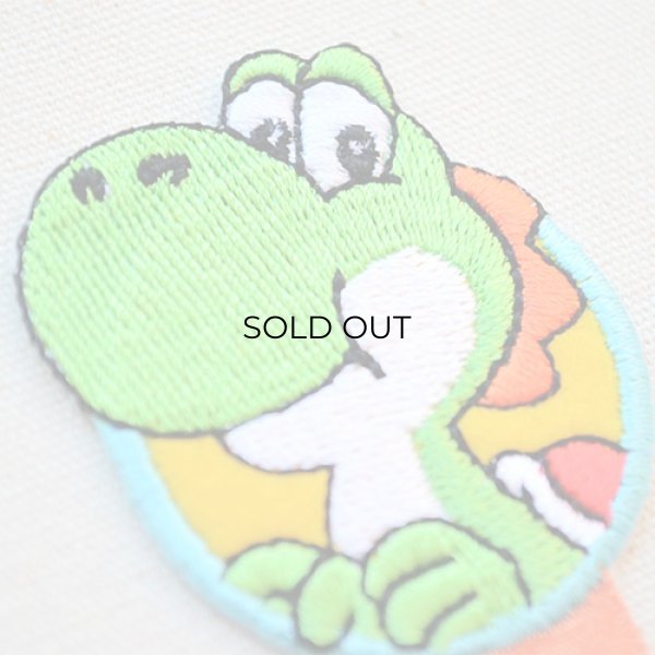 画像2: 名札付けワッペン スーパーマリオ ヨッシー アイロン おしゃれ (2)