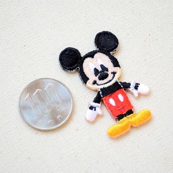 画像2: ワッペン ディズニー ミッキーマウス(S) (2)