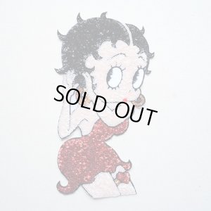 画像1: ワッペン ベティブープ Betty Boop(レッドドレス) L