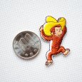 画像2: ワッペン おさるのジョージ カウボーイ ミニ アイロン シール おしゃれ 大人 U01Y2572 (2)