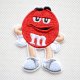 ワッペン M&M's エムアンドエムズ チョコレート(レッド) S