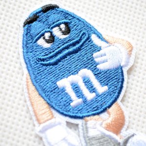 画像2: ワッペン M&M's エムアンドエムズ チョコレート(ブルー)S