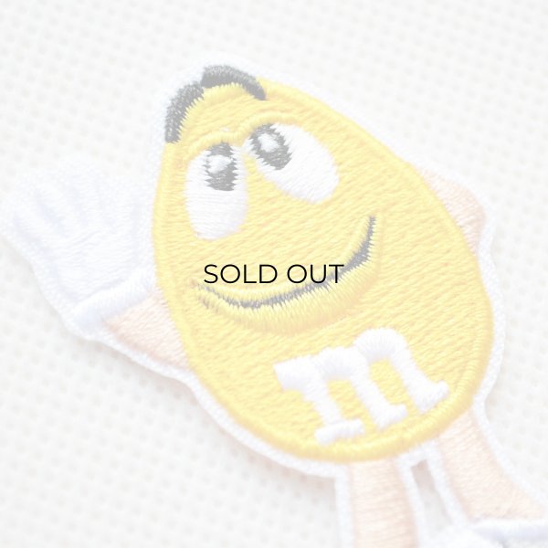 画像2: ワッペン M&M's エムアンドエムズ チョコレート(イエロー)S (2)