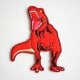 ワッペン ティラノサウルス 恐竜