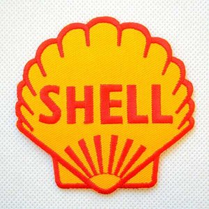 画像1: ワッペン シェル Shell オイル