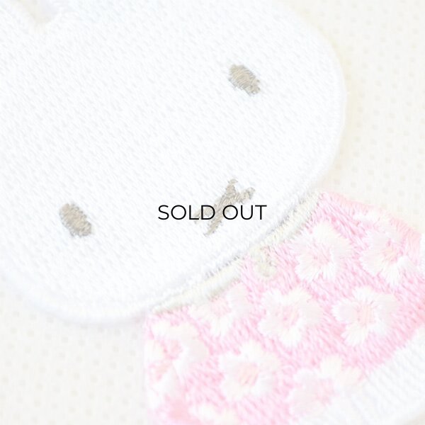 画像2: ワッペン ミッフィー スプリングフラワー ワンピース(ピンク) (D02Y2461) (2)