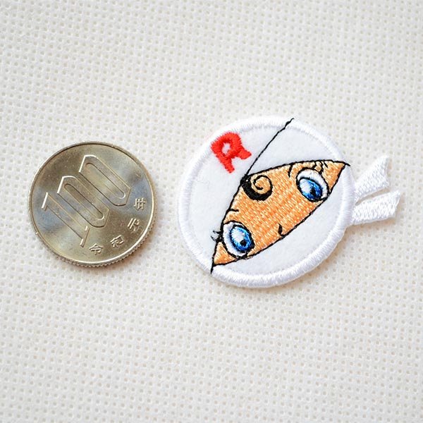 画像2: ミニワッペン それいけアンパンマン ロールパンナ (2)