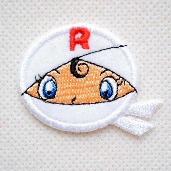 画像1: ミニワッペン それいけアンパンマン ロールパンナ (1)