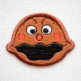 画像1: ミニワッペン それいけアンパンマン カレーパンマン (1)