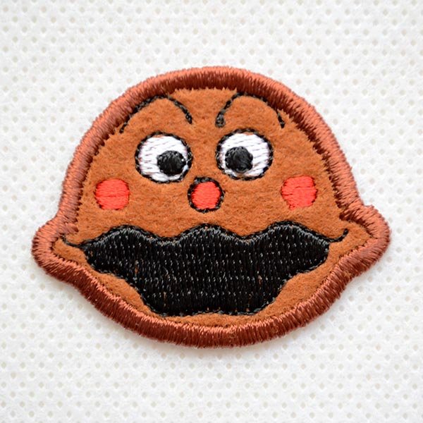 画像1: ミニワッペン それいけアンパンマン カレーパンマン (1)