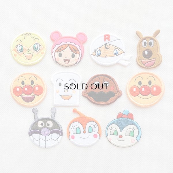 画像4: ミニワッペン それいけアンパンマン アンパンマン (4)