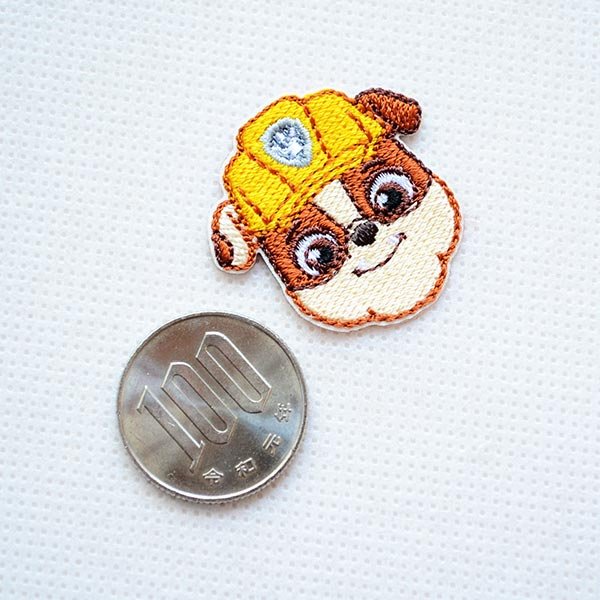 画像2: ワッペン パウパトロール ラブル ミニ アイロン シール おしゃれ 大人 T01Y2349 (2)