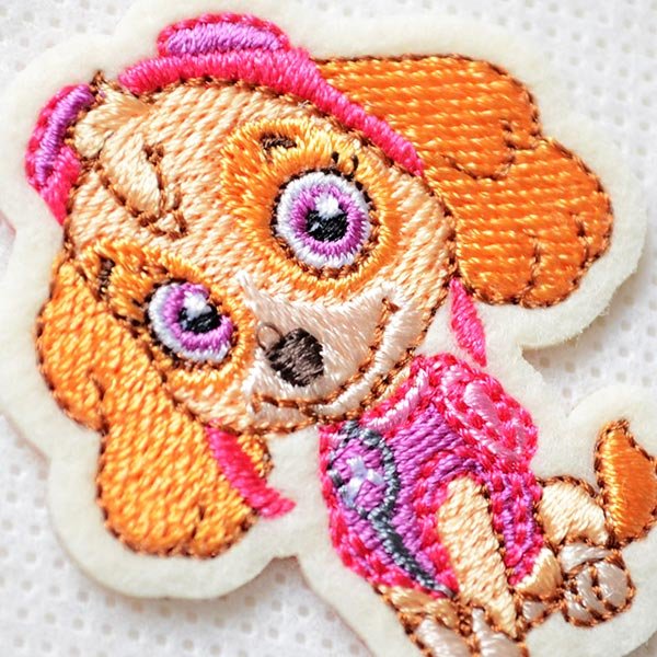 画像2: ワッペン パウパトロール スカイ アイロン シール おしゃれ 大人 T01Y2359 (2)