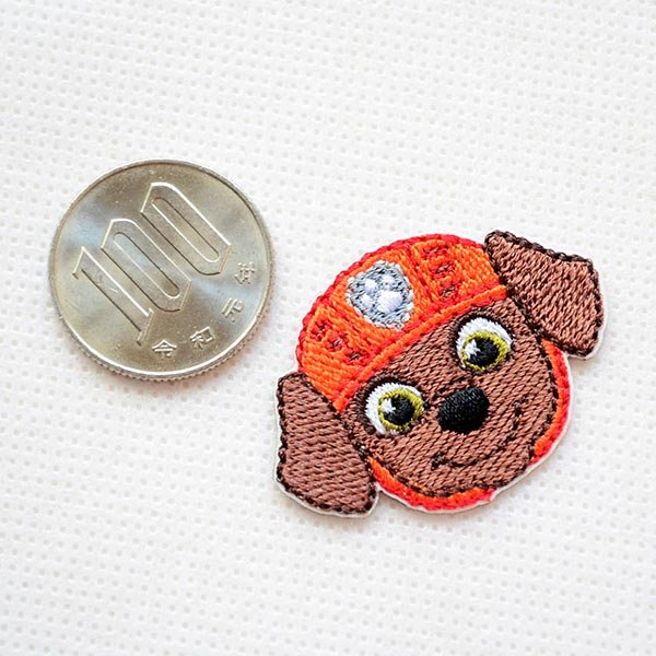 画像2: ワッペン パウパトロール ズーマ ミニ アイロン シール おしゃれ 大人 T01Y2351 (2)