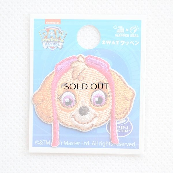 画像3: ワッペン パウパトロール スカイ ミニ アイロン シール おしゃれ 大人 T01Y2352 (3)