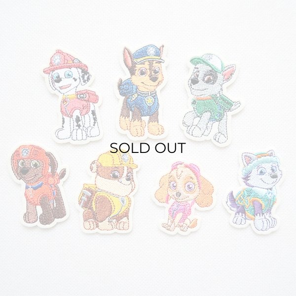 画像4: ワッペン パウパトロール ラブル アイロン シール おしゃれ 大人 T01Y2356 (4)