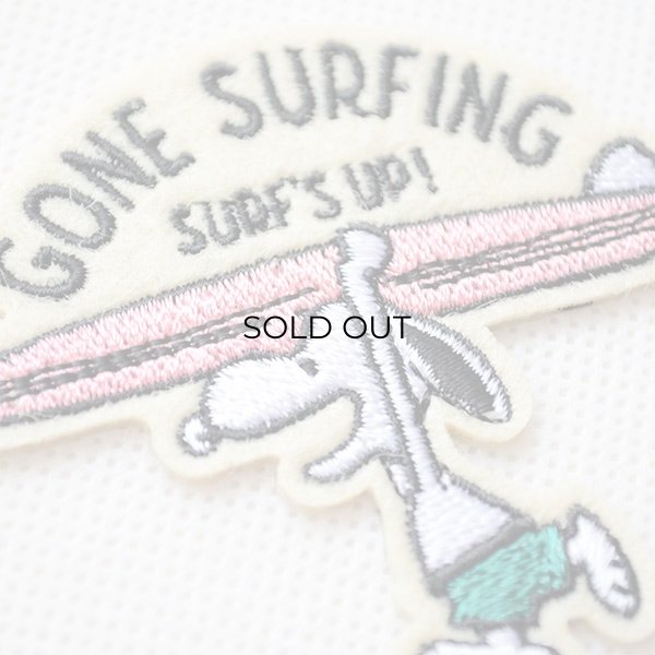 画像2: ワッペン スヌーピー サーフィン (2)