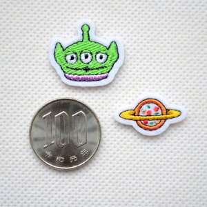 画像2: ワッペン トイストーリー エイリアン(2枚組)