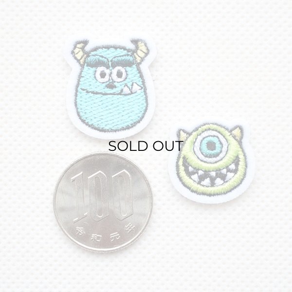 画像2: ワッペン モンスターズインク サリー&マイク (2)