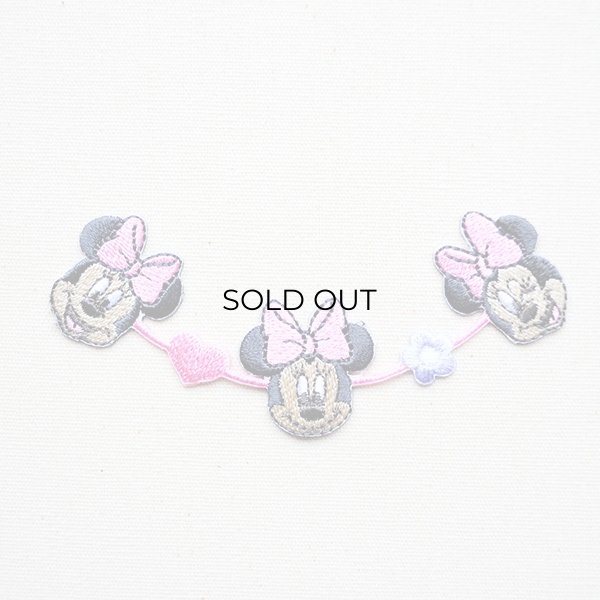 画像1: ラインワッペン ディズニー ミニー (D01Y2199) (1)