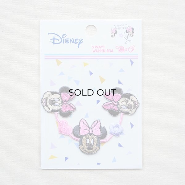 画像4: ラインワッペン ディズニー ミニー (D01Y2199) (4)