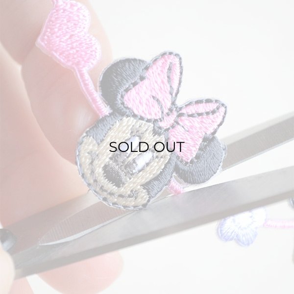 画像3: ラインワッペン ディズニー ミニー (D01Y2199) (3)