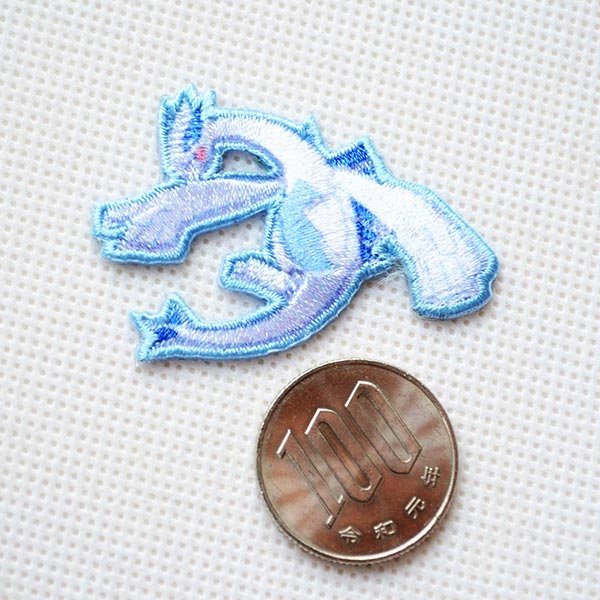 画像2: ワッペン ポケモン ポケットモンスター ルギア アイロン シール 刺繍 キャラクターグッズ 入園準備 入学準備 (2)