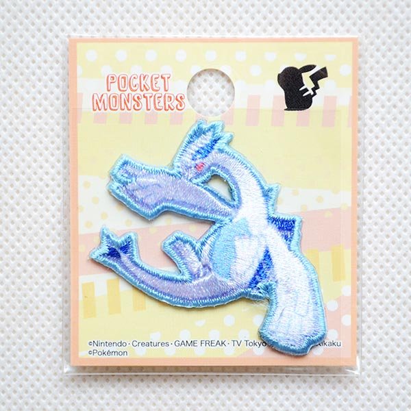 画像3: ワッペン ポケモン ポケットモンスター ルギア アイロン シール 刺繍 キャラクターグッズ 入園準備 入学準備 (3)