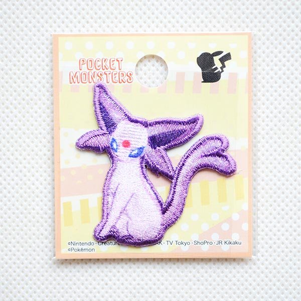 画像3: ワッペン ポケモン ポケットモンスター エーフィ アイロン シール 刺繍 キャラクターグッズ 入園準備 入学準備 (3)