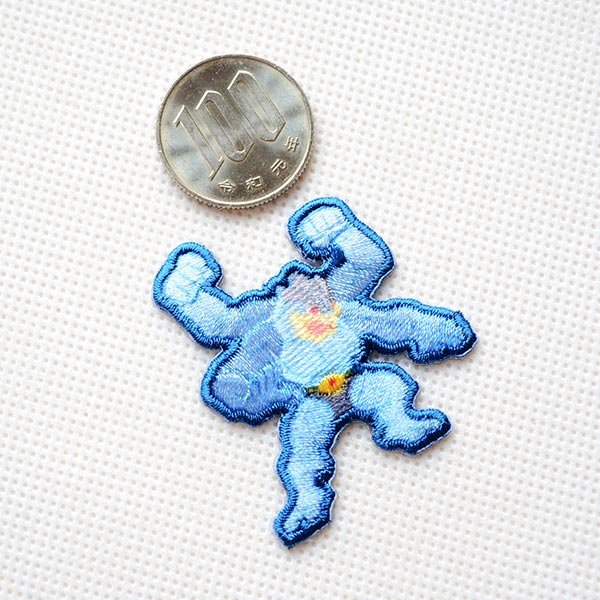 画像2: ワッペン ポケモン ポケットモンスター カイリキー アイロン シール 刺繍 キャラクターグッズ 入園準備 入学準備 (2)